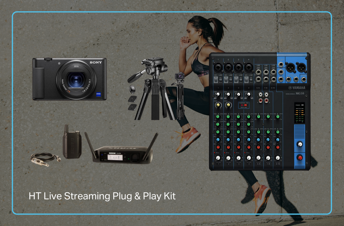 HT Live Streaming Plug & Play Kit Option 2
